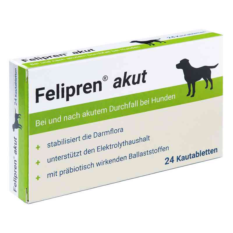 Felipren akut Kautabletten bei Durchfall für Hunde 24 stk von Felinapharm GmbH PZN 14420220