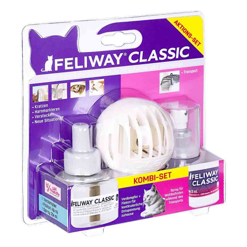 Feliway Classic Kombi-Set für Katzen 68 ml von O'ZOO GmbH PZN 17364077