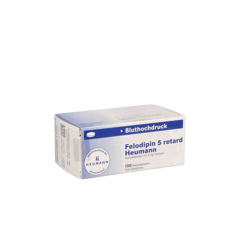 Felodipin 5 retard Heumann 100 stk von HEUMANN PHARMA GmbH & Co. Generica KG PZN 01406141