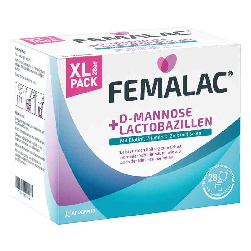 FEMALAC D-Mannose + Lactobazillen 28 stk von APOGEPHA Arzneimittel GmbH PZN 19820852