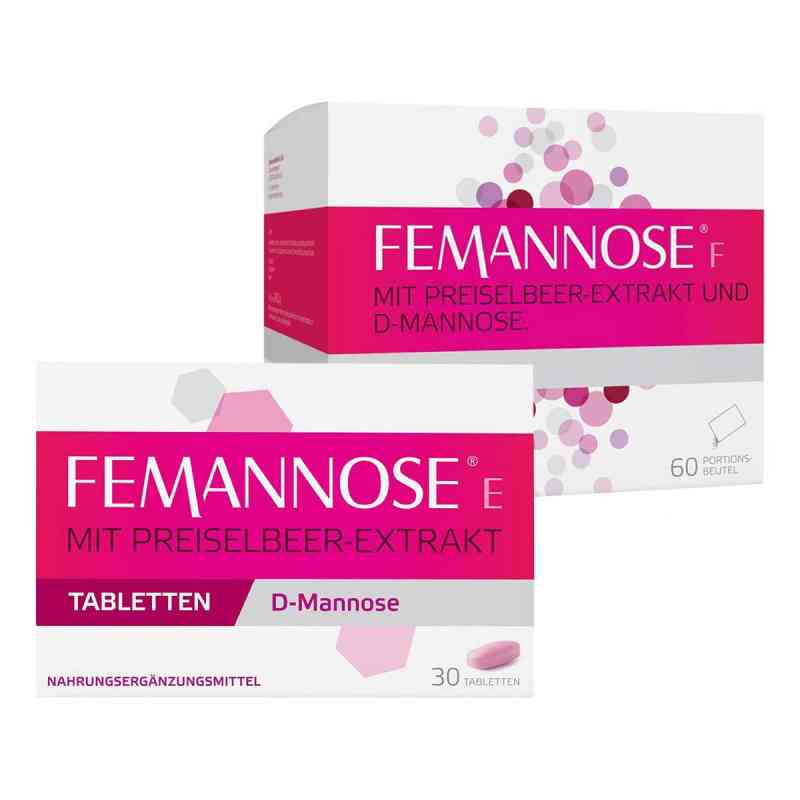 Femannose E Tabletten (30 stk) & Femannose F Granulat (60 stk) 1 Set von MCM KLOSTERFRAU Vertr. GmbH PZN 08105919