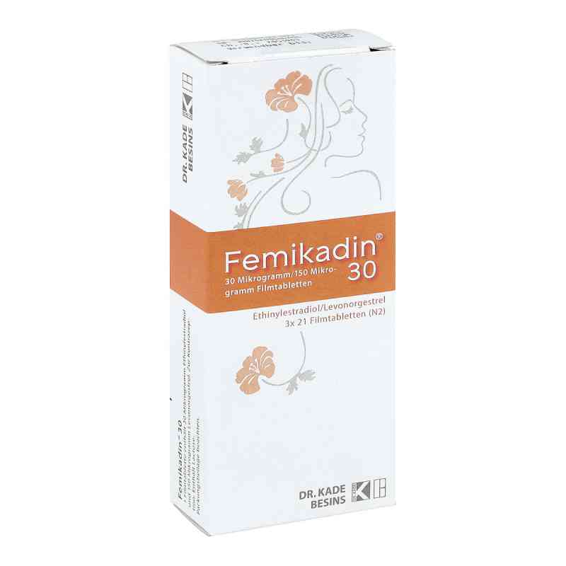 Femikadin 30 3X21 stk von Besins Healthcare Germany GmbH PZN 09522102