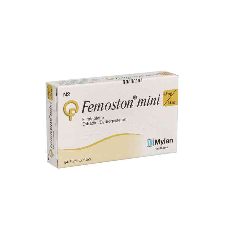 Femoston mini 0,5 mg/2,5 mg  84 stk von Theramex Ireland Ltd. PZN 06901767