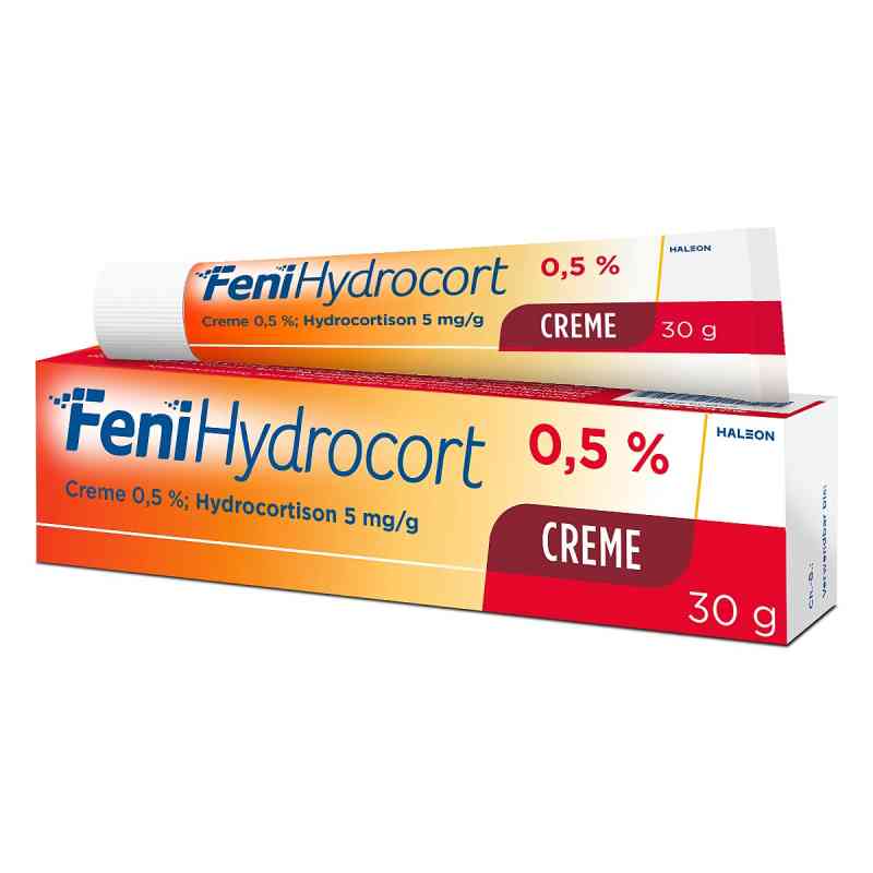 FeniHydrocort Creme 0,5 %, Hydrocortison 5 mg/g 30 g von Haleon Germany GmbH PZN 10796974