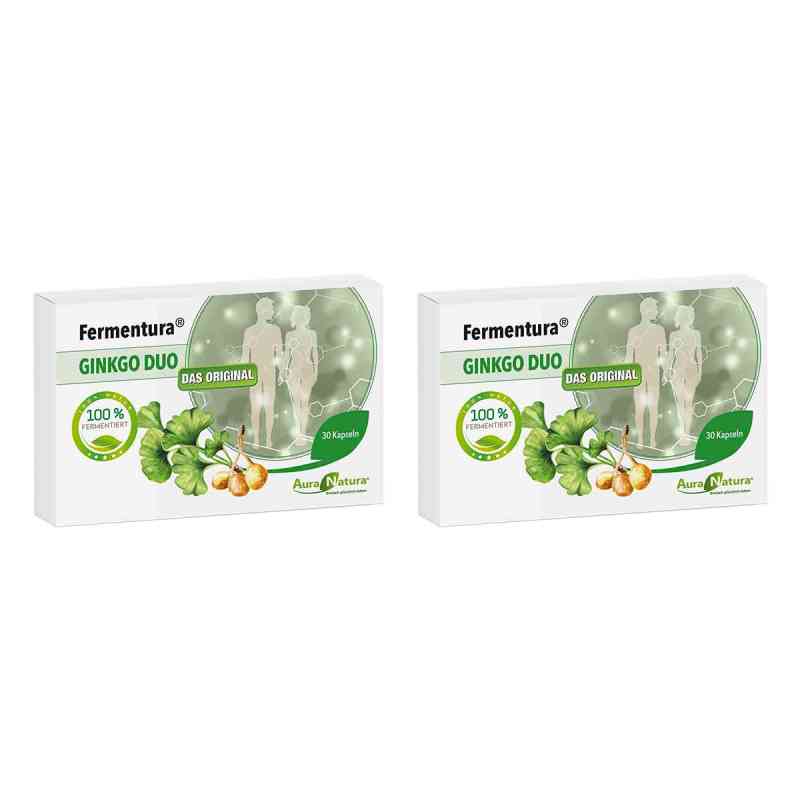 Fermentura Ginkgo Duo Kapseln 2x30 stk von Pharmatura GmbH & Co. KG PZN 08104618