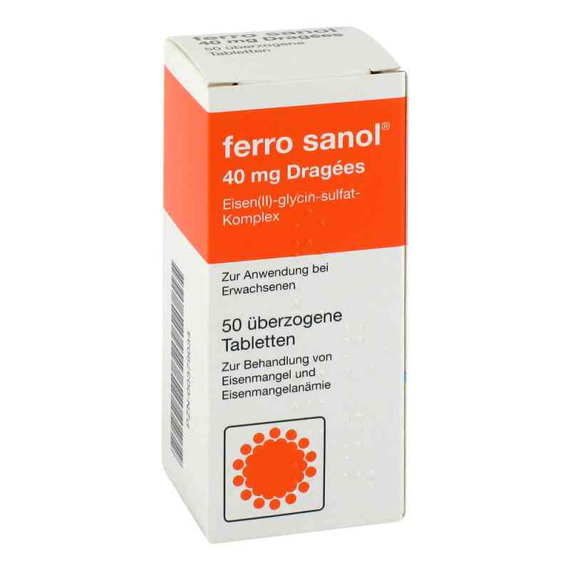 Ferro sanol 40mg Dragees 50 stk von Teofarma s.r.l. PZN 00379034