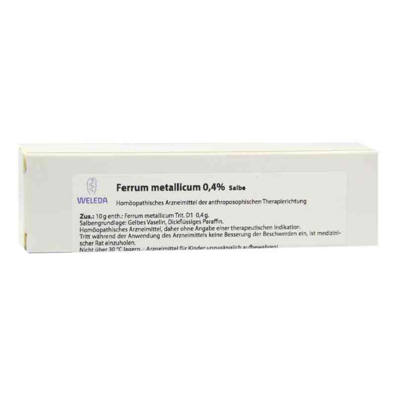 Ferrum Metallicum 0,4% Salbe 23 g von WELEDA AG PZN 02191145