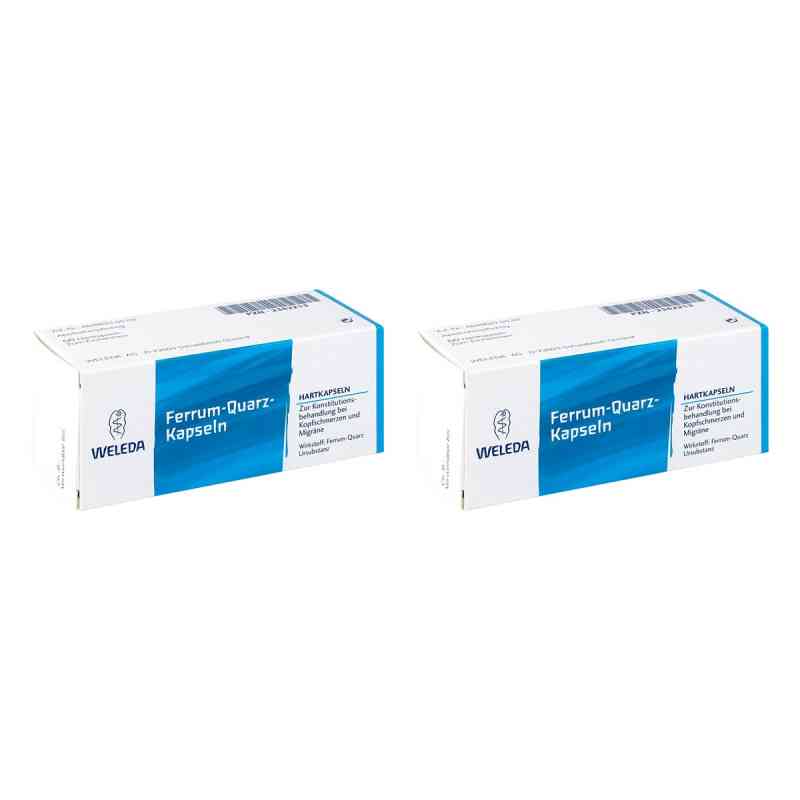 Ferrum Quarz Hartkapseln 2x50 stk von WELEDA AG PZN 08104300