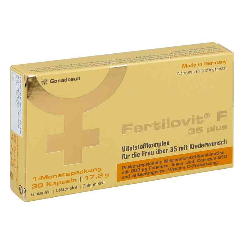 Fertilovit F 35 plus Kapseln 30 stk von Gonadosan Distribution GmbH PZN 11613467