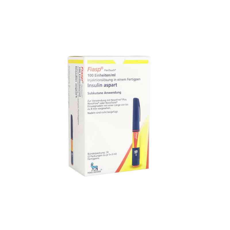 Fiasp 100 Einheiten/ml iniecto -lsg.i.e.fertigpen 2X5X3 ml von Novo Nordisk Pharma GmbH PZN 12595151