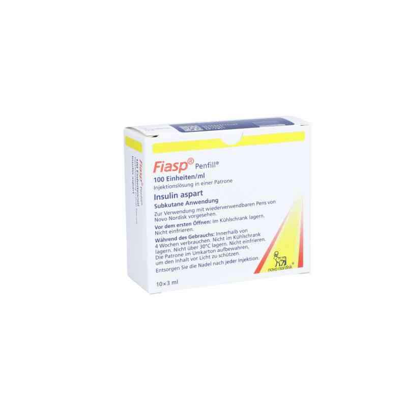 Fiasp 100 Einheiten/ml iniecto -lsg.i.e.patrone 10X3 ml von Novo Nordisk Pharma GmbH PZN 12595197