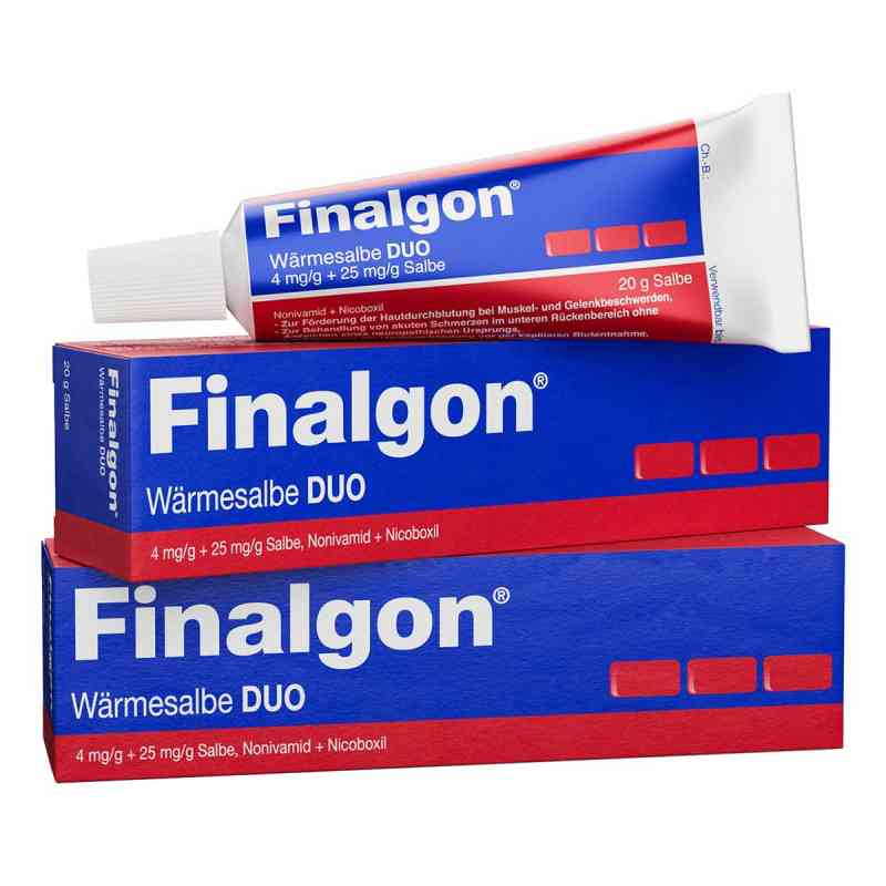 Finalgon Wärmesalbe Duo bei Rückenschmerzen 2x20 g von Zentiva Pharma GmbH PZN 08102517