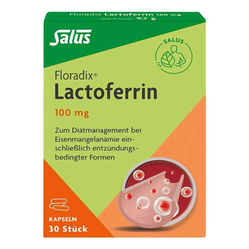 Floradix Lactoferrin 100 mg Kapseln 30 stk von SALUS Pharma GmbH PZN 13501376