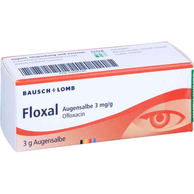 Floxal 3 mg/g Augensalbe 3 g von EurimPharm Arzneimittel GmbH PZN 10286546