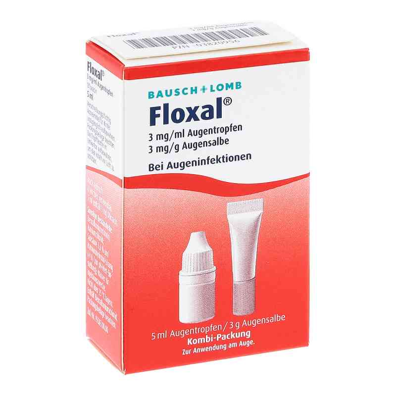 Floxal 3 mg/ml Augentropfen + 3 mg/g Augenslb.kpg. 1 stk von Dr. Gerhard Mann Chem.-pharm.Fabrik GmbH PZN 03820956