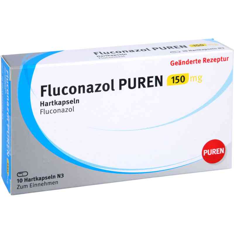 Fluconazol Puren 150 mg Hartkapseln 10 stk von PUREN Pharma GmbH & Co. KG PZN 11354801