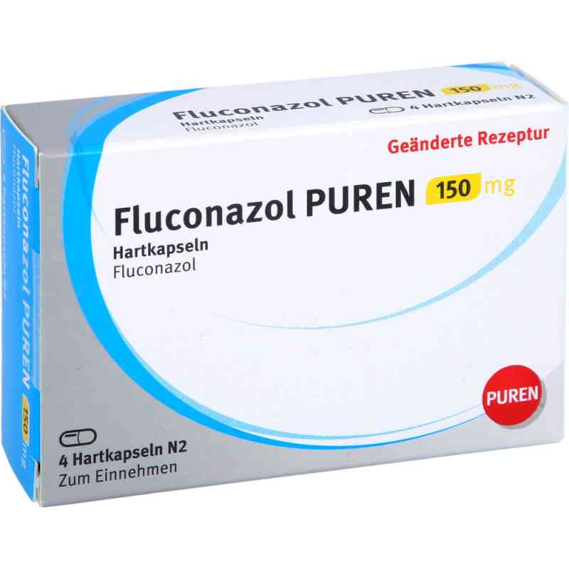 Fluconazol Puren 150 mg Hartkapseln 4 stk von PUREN Pharma GmbH & Co. KG PZN 11354793
