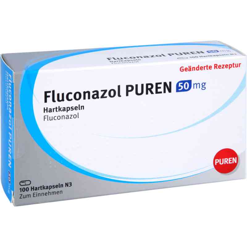 Fluconazol Puren 50 mg Hartkapseln 100 stk von PUREN Pharma GmbH & Co. KG PZN 11354712