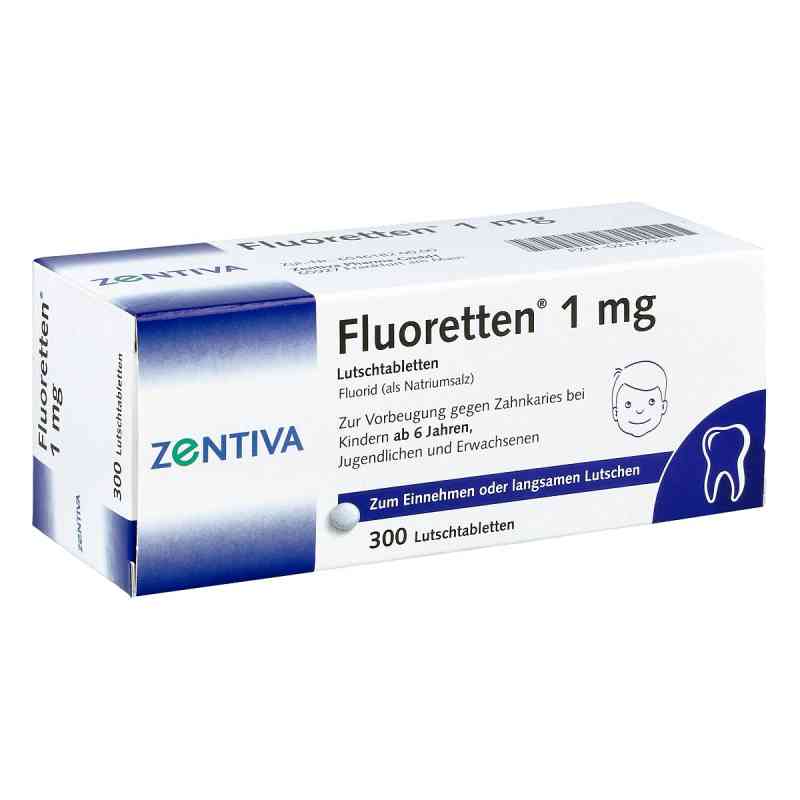 Fluoretten 1mg 300 stk von Zentiva Pharma GmbH PZN 02477953