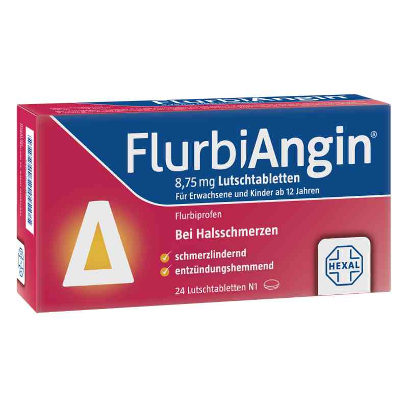 Flurbiangin 8,75 mg Lutschtabletten 24 stk von Hexal AG PZN 11675103