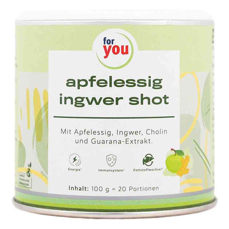 For You Apfelessig Ingwer Shot Pulver 100 g von For You eHealth GmbH PZN 18330347