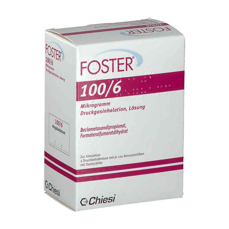 Foster 100/6 Mikrogramm 2 stk von Chiesi GmbH PZN 06729452