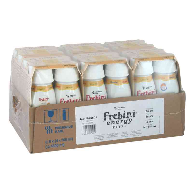 Frebini Energy Drink Banane Trinkflasche 6X4X200 ml von Fresenius Kabi Deutschland GmbH PZN 00323358