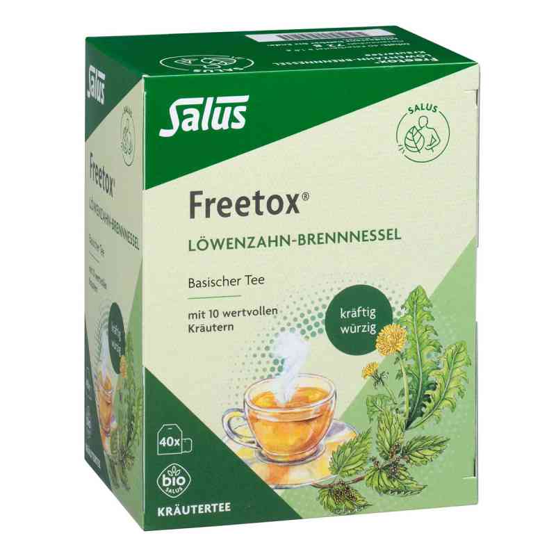 Freetox Tee Löwenzahn-brennnessel Bio Salus Fbtl. 40 stk von SALUS Pharma GmbH PZN 13350701
