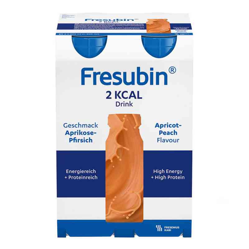 Fresubin 2 kcal Drink Aprikose Pfirsich Trinkflasche 4X200 ml von Fresenius Kabi Deutschland GmbH PZN 06964704