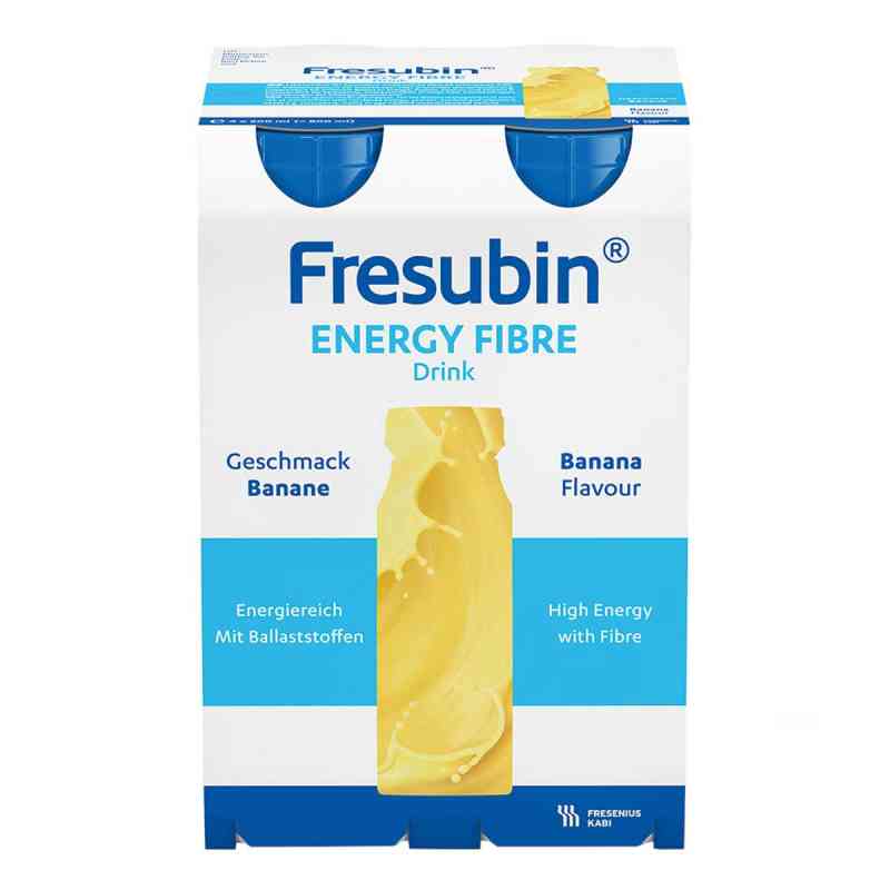 Fresubin Energy Fibre Drink Banane Trinkflasche 4X200 ml von Fresenius Kabi Deutschland GmbH PZN 06698579