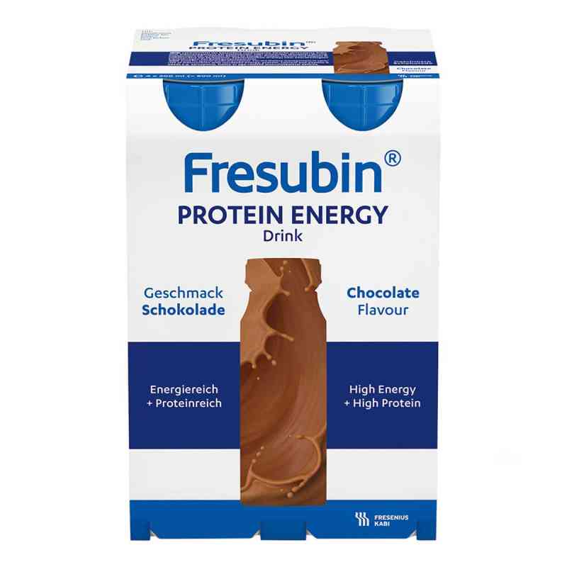 Fresubin Protein Energy Trinknahrung Schokolade mit Eiweiß 4X200 ml von Fresenius Kabi Deutschland GmbH PZN 06698705