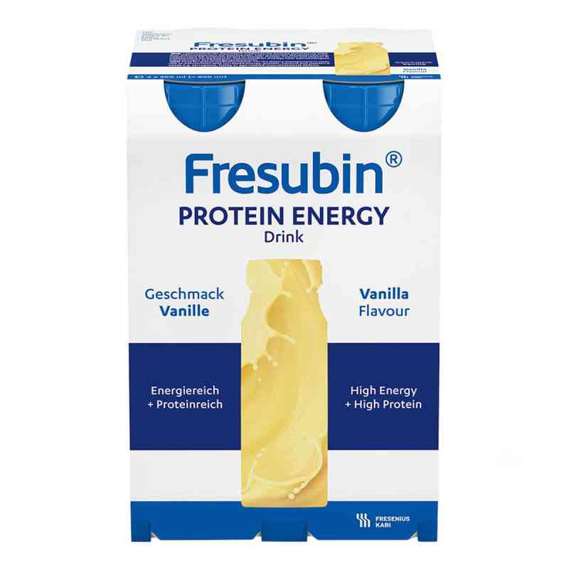 Fresubin Protein Energy Trinknahrung Vanille mit Eiweiß 4X200 ml von Fresenius Kabi Deutschland GmbH PZN 06698680