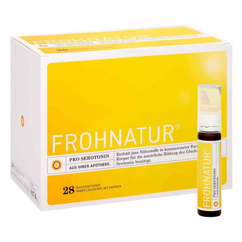 Frohnatur Pro Serotonin Trinkfläschchen mit Kapseln 28 stk von Imming & Theiss GmbH PZN 17836607