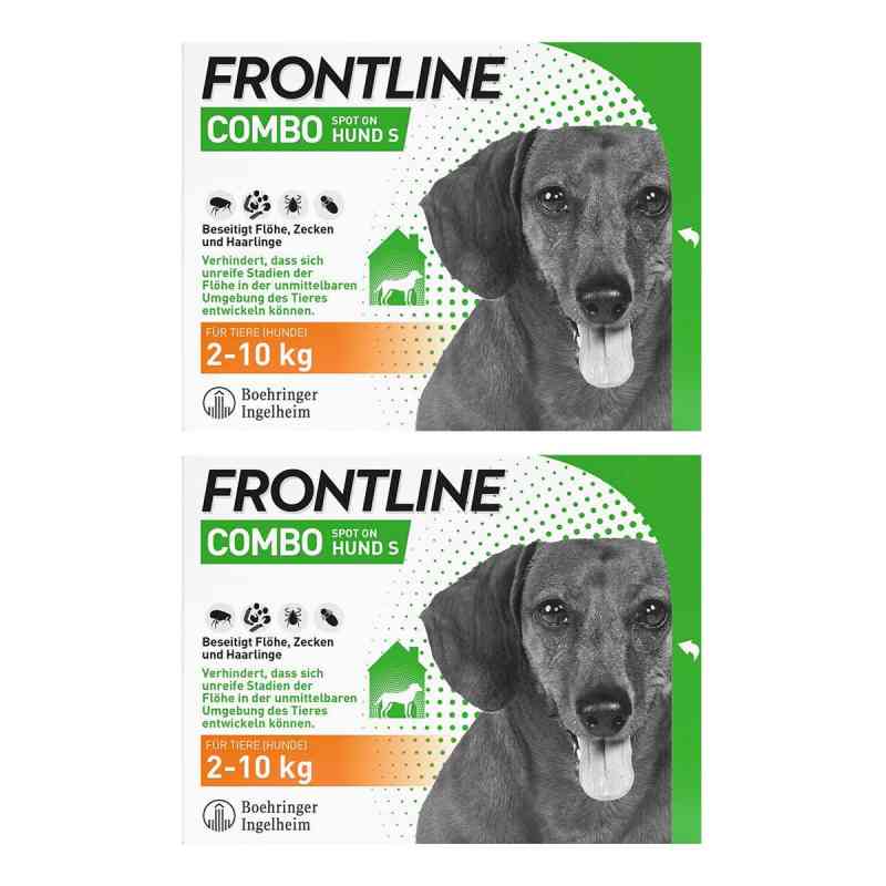 FRONTLINE COMBO® Spot On Hund S 2-10 kg 2x6 stk von Boehringer Ingelheim VETMEDICA GmbH PZN 08102563