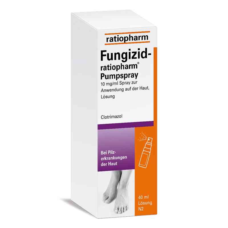 Fungizid-ratiopharm Pumpspray  40 ml von ratiopharm GmbH PZN 03417781