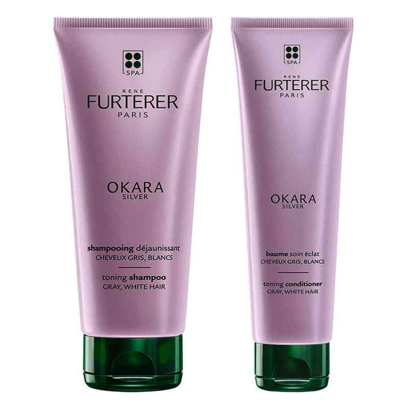 Furterer OKARA SILVER Polarglanz-Shampoo + Balsam 1 Pck von  PZN 08105110