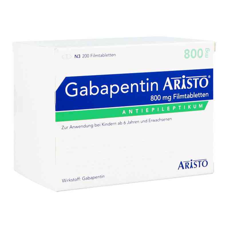 Gabapentin Aristo 800mg 200 stk von Aristo Pharma GmbH PZN 05509470