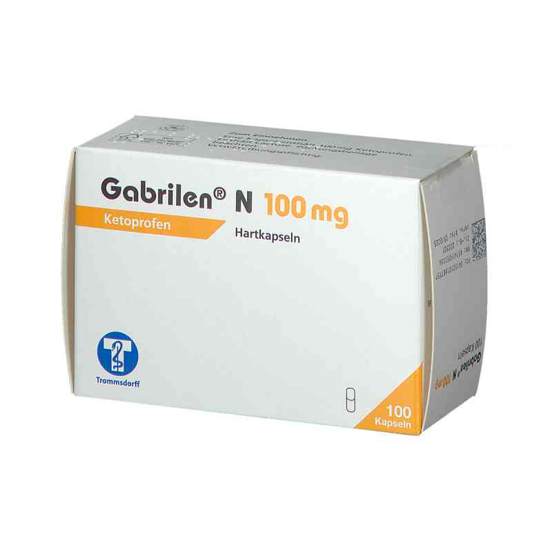 Gabrilen N 100mg Hartkapseln 100 stk von Trommsdorff GmbH & Co. KG PZN 10168775