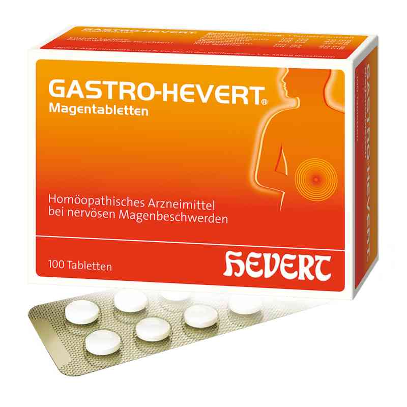 Gastro Hevert Magentabl. 100 stk von Hevert-Arzneimittel GmbH & Co. K PZN 04947334