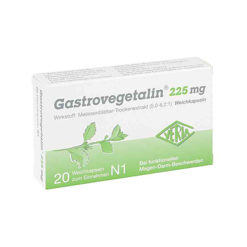 Gastrovegetalin 225mg 20 stk von Verla-Pharm Arzneimittel GmbH &  PZN 07296699