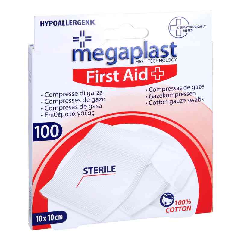 Gazekompressen 10x10 cm steril 100 stk von Axisis GmbH PZN 16500638