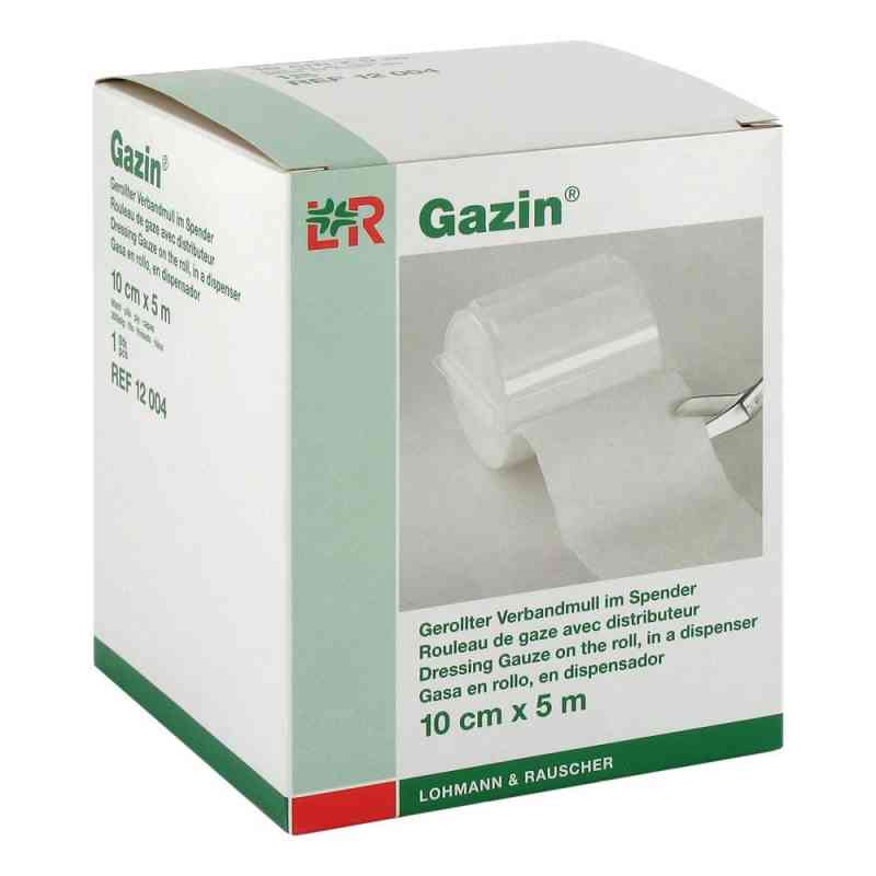 Gazin Verbandmull 10cmx5m 8fach 1 stk von Lohmann & Rauscher GmbH & Co.KG PZN 01083689