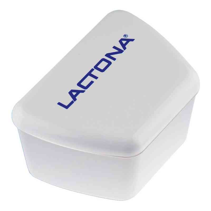 Gebissbox Scharnierdeckel für Zahnproth.lactona 1 stk von Megadent Deflogrip Gerhard Reeg GmbH PZN 09508852