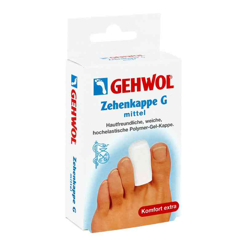 Gehwol Polymer Gel Zehenkappe G mittel 2 stk von Eduard Gerlach GmbH PZN 03048800