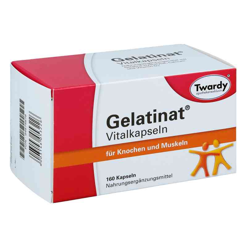 Gelatinat Vitalkapseln 160 stk von Astrid Twardy GmbH PZN 04575878