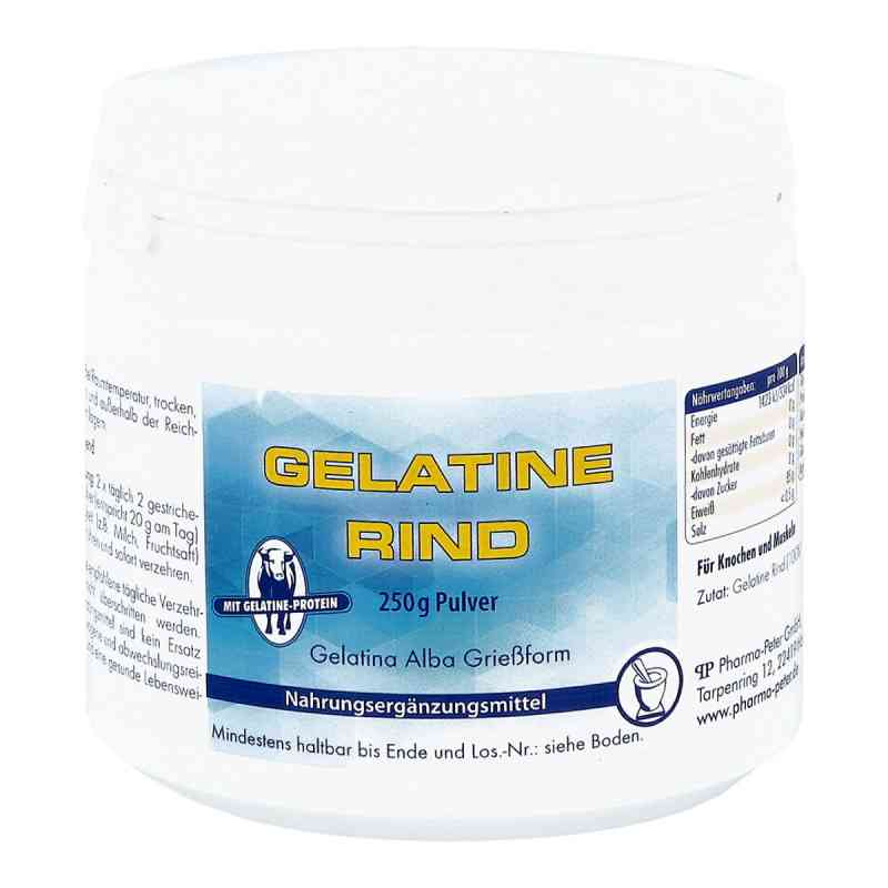 Gelatine Rind Pulver Dose 250 g von Pharma Peter GmbH PZN 06197759