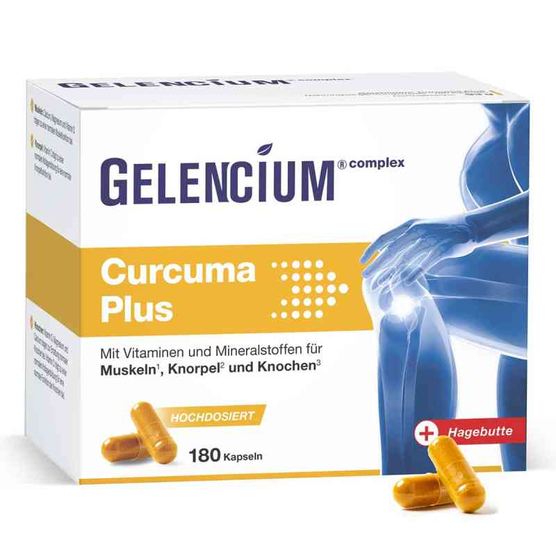 Gelencium Curcuma Plus mit Vitamin C Kapseln 180 stk von Heilpflanzenwohl GmbH PZN 18813181