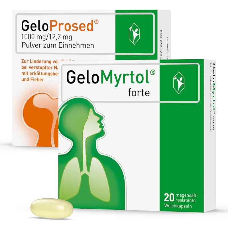 Gelomyrtol Forte + Geloprosed 20+10 stk von G. Pohl-Boskamp GmbH & Co. KG PZN 08105309