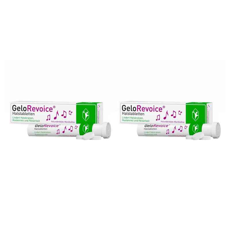 GeloRevoice Halstabletten Holunderblüte-Mentholfrei Lutschtablet 2x20 stk von G. Pohl-Boskamp GmbH & Co. KG PZN 08102263