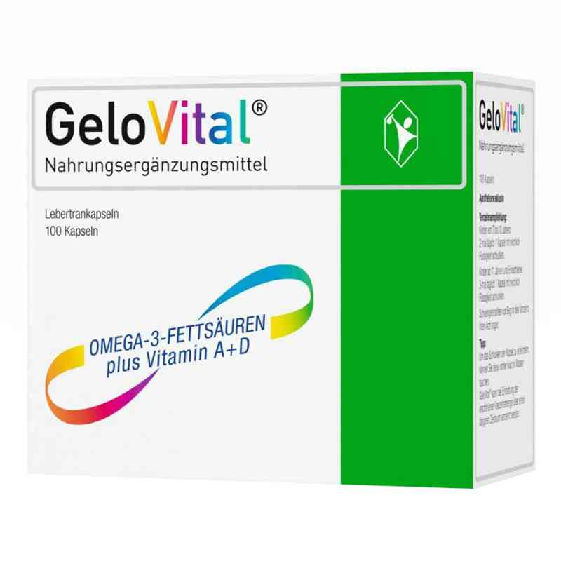 GeloVital Lebertrankapsel mit Vitamin A und Vitamin D 100 stk von G. Pohl-Boskamp GmbH & Co. KG PZN 10320852